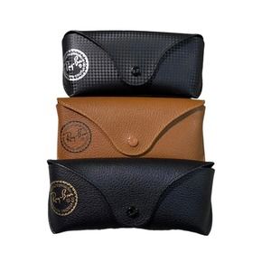 Ray-Ban Glasses Case Set - Black and Brown